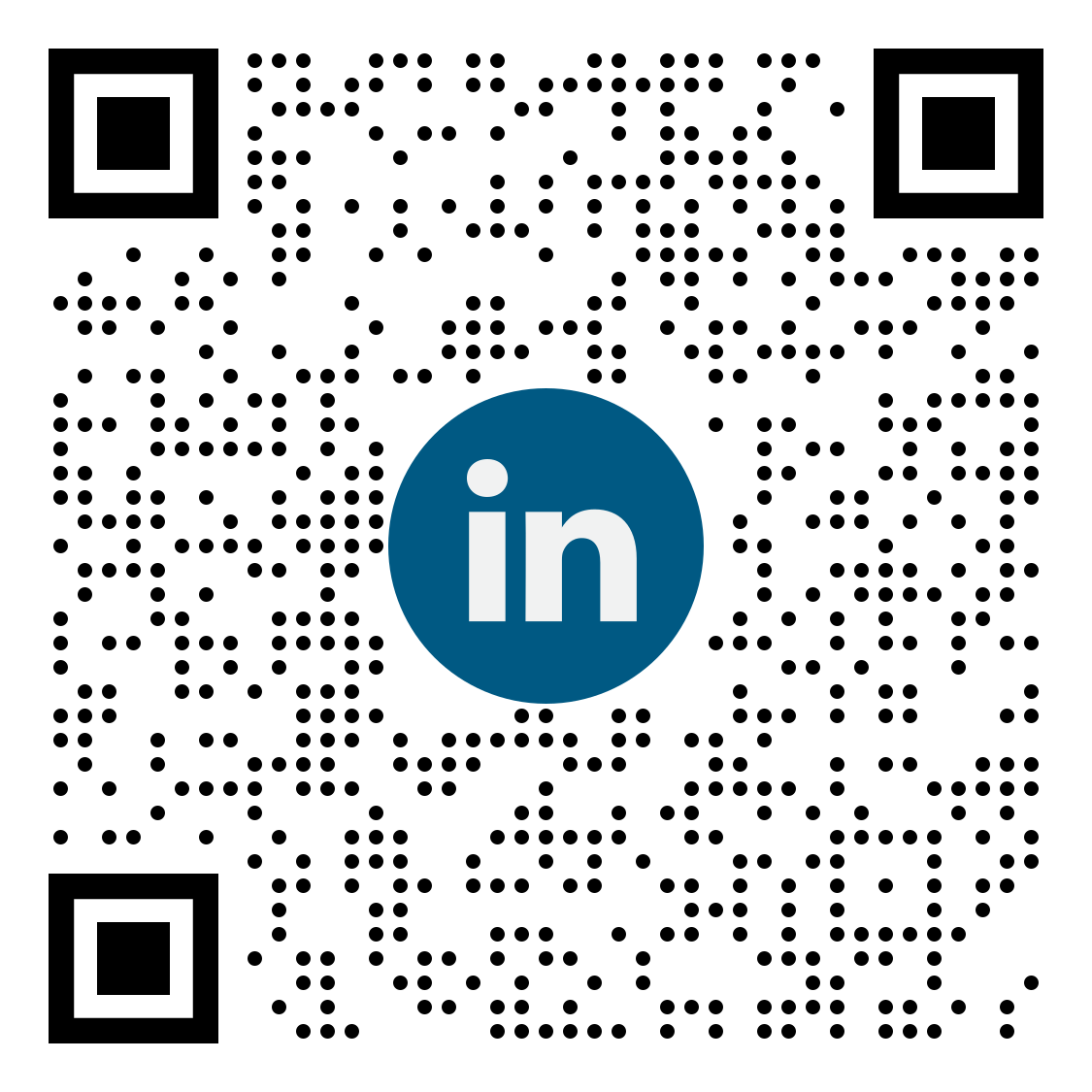 QR de LinkedIn